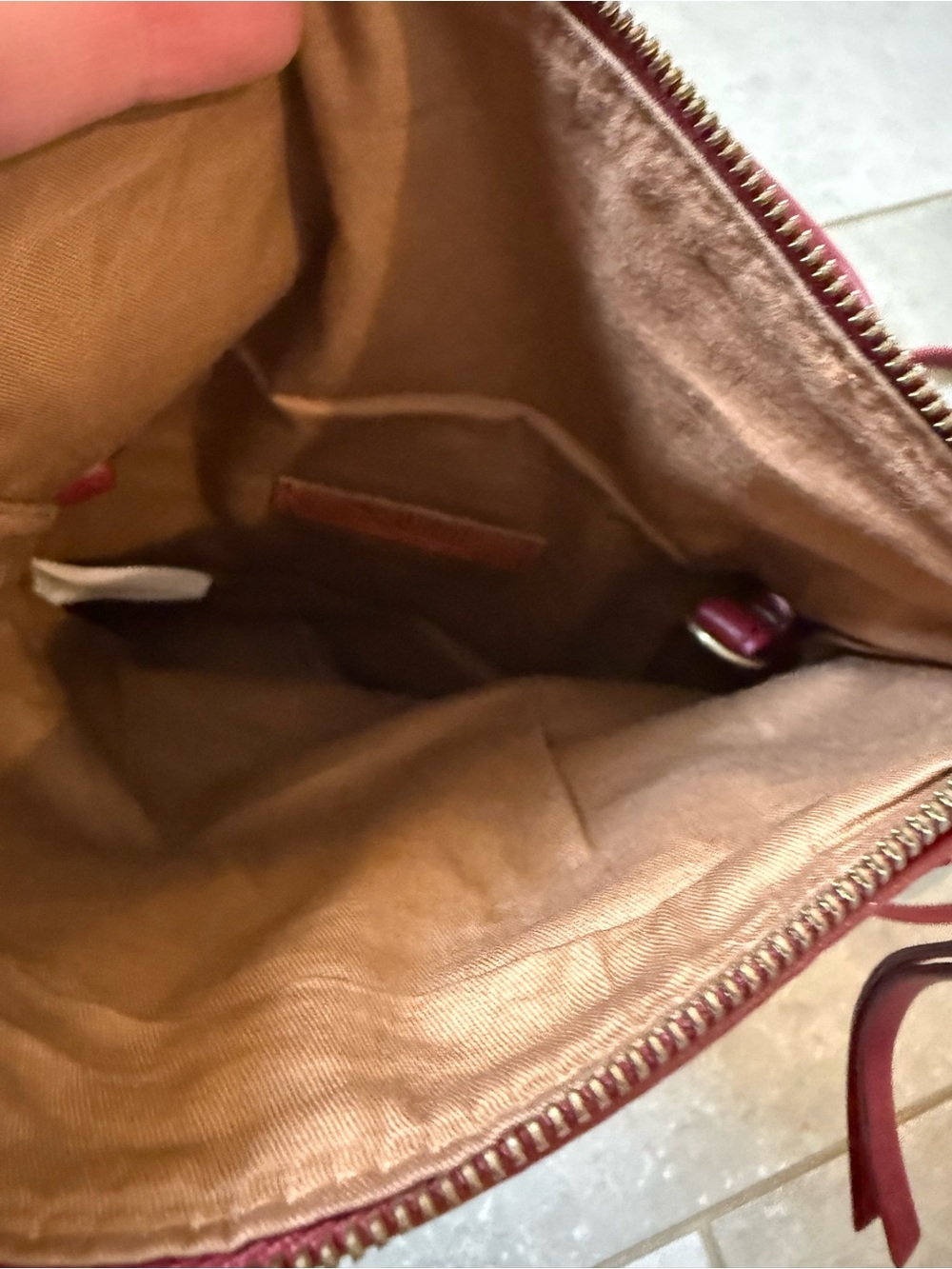 Hobo International Grant small Crossbody Bag in Berry $148 - Picture 5 of 11